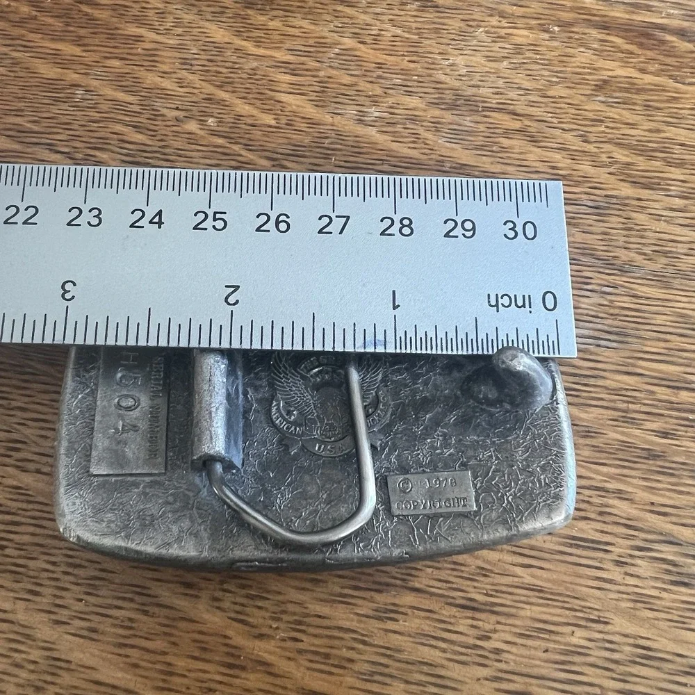 The Great American Buckle Company vintage belt